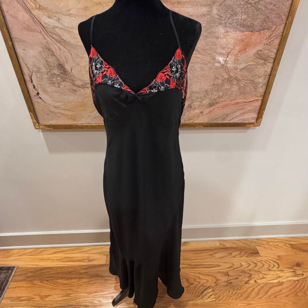 Vintage madison studio sheer slip dress - Picture 2 of 8